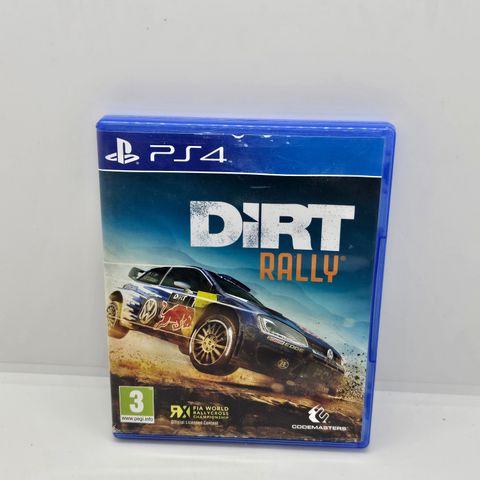 Dirt rally. Ps4