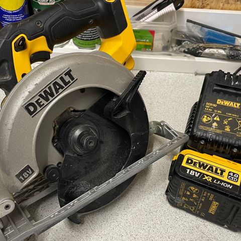 Dewalt sirkelsag DCS391