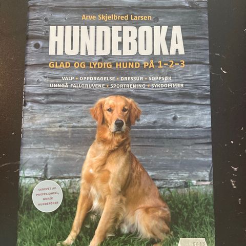 Arve Skjelbred Larsen- Hundeboka, innbundet