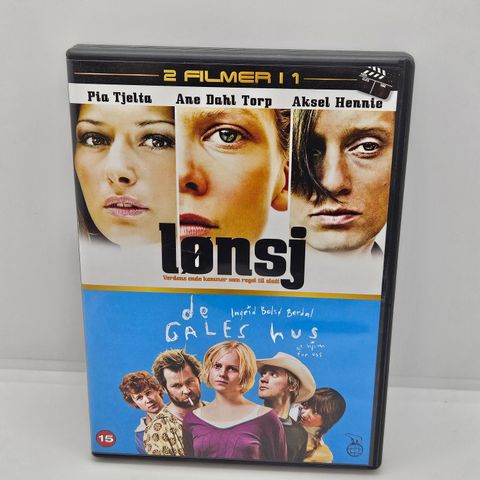 Lønsj og de gales hus. Dvd