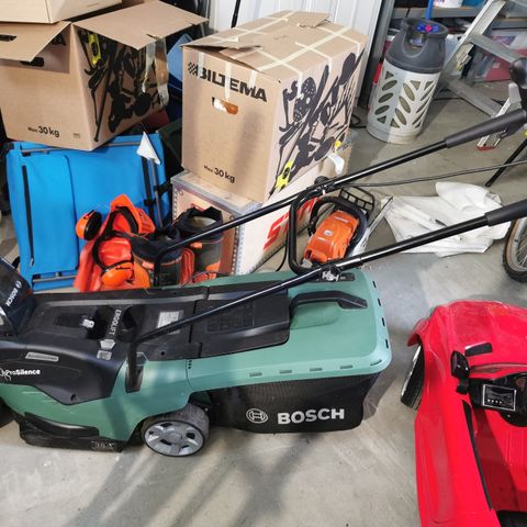 Bosch 36v batteri gressklippere