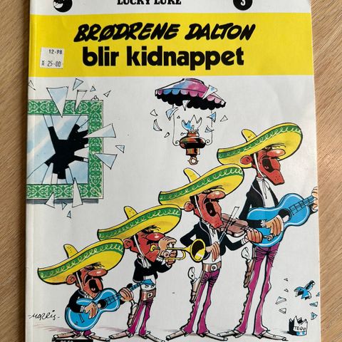 Lucky Luke - Brødrene Dalton blir kidnappet (nr 3)