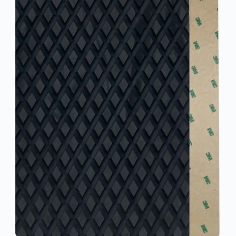 Foamdeckplater helformat - Sort med ruter (3 plater)