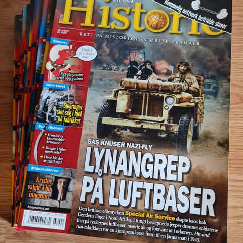 Illustrert vitenskap Historie nr 1-4 og 6-18 året 2017