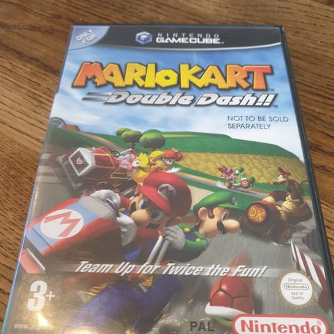 Gamecube Mario Kart Double Dash (ingen disk)