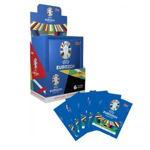 TOPPS EURO 2024 klistremerker, stickers byttes/selges