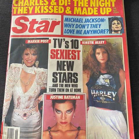 MICHAEL JACKSON INTERVJU, STAR 17. NOVEMBER 1987