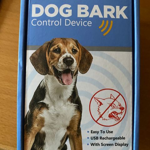 DOG BARK Control Device