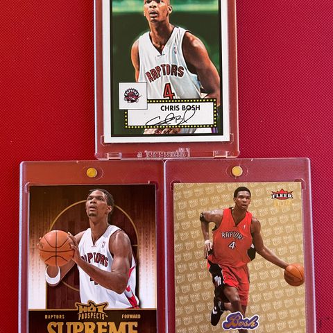 🏀 Toronto Raptors - Chris Bosh - Nba Basketball Cards 🏀