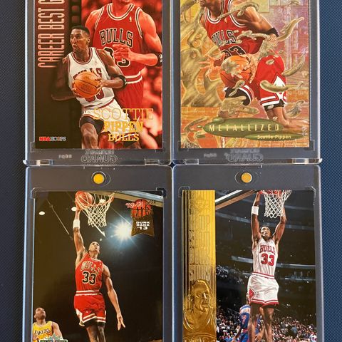 🏀 Chicago Bulls - Scottie Pippen - Nba Basketball Cards 🏀