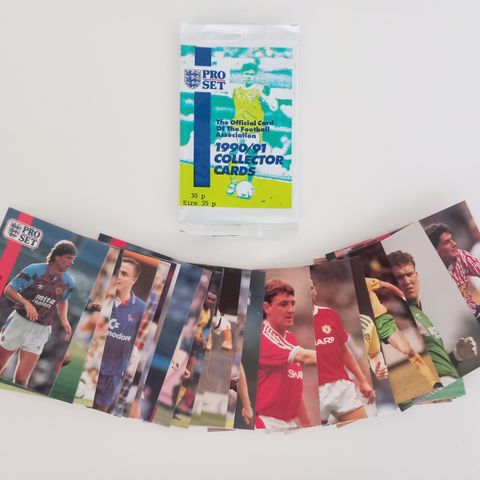 Pro Set fotballkort 1990/1991