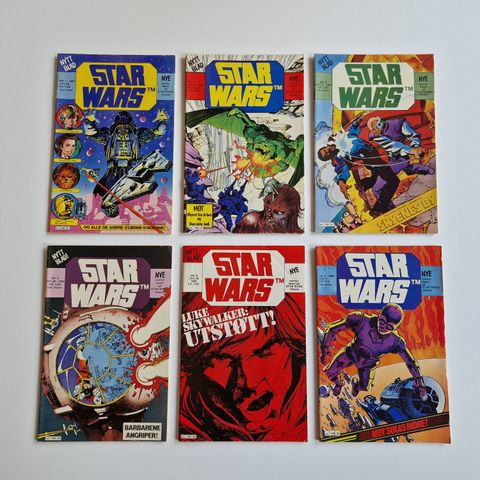 Star wars originale tegneserier fra 1980 tallet