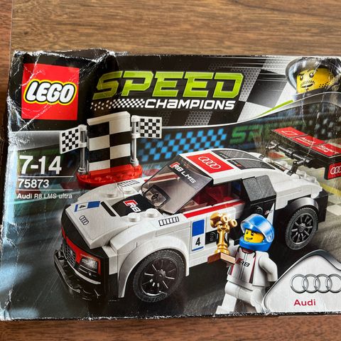 Ny/uåpnet Lego Speed Champions 75873 Audi R8 LMS ultra