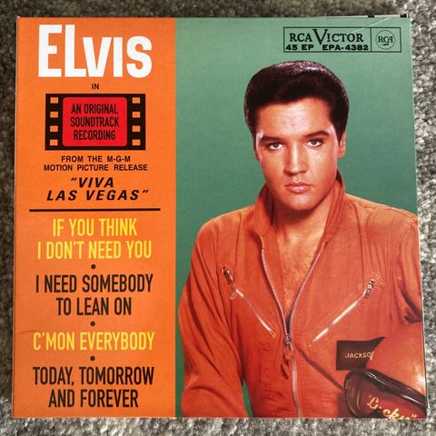 Elvis Presley FTD Viva Las Vegas 7’’ cd