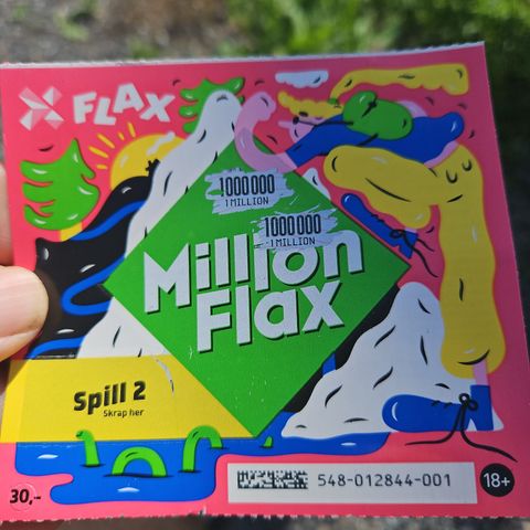 Flax lodd 1 million