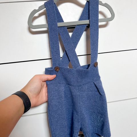 MeMini Max Knit Suspender Shorts