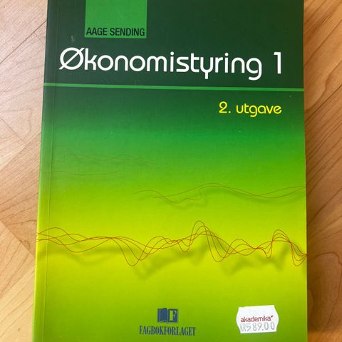 Økonomistyring 1 - Aage Sending 2. utgave (2009)