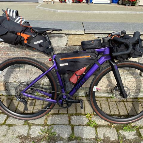 Utleie av Bikepacking utstyr - Komplett sett - 5 Vesker! | Ortlieb sykkelvesker