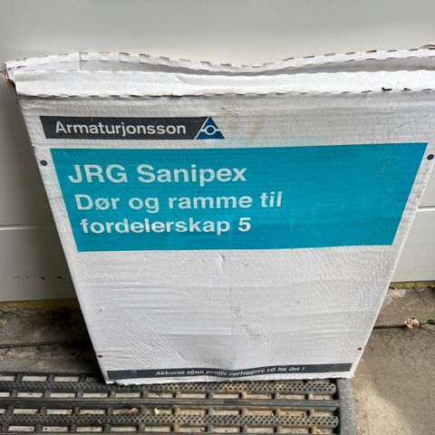 5stk - Dør og rammer til Sanipex 4 og 5