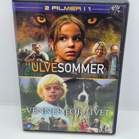 Ulvesommer og Venner for livet. Dvd