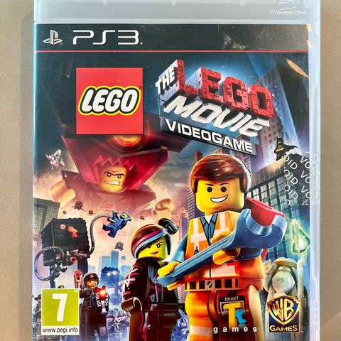 Lego Movie Playstation 3 - Med manual