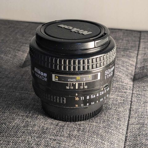 FULL FRAME Nikon Nikkor 50mm f1.4 D