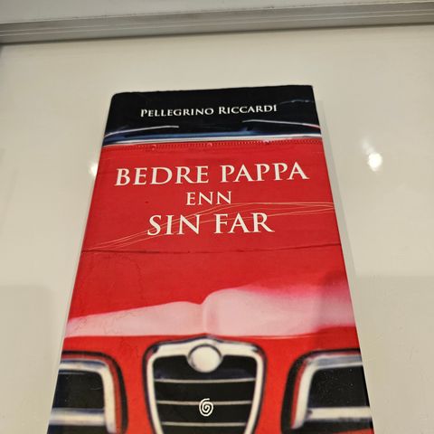 SIGNERT Bedre pappa enn sin far. Pellegrino Riccardi