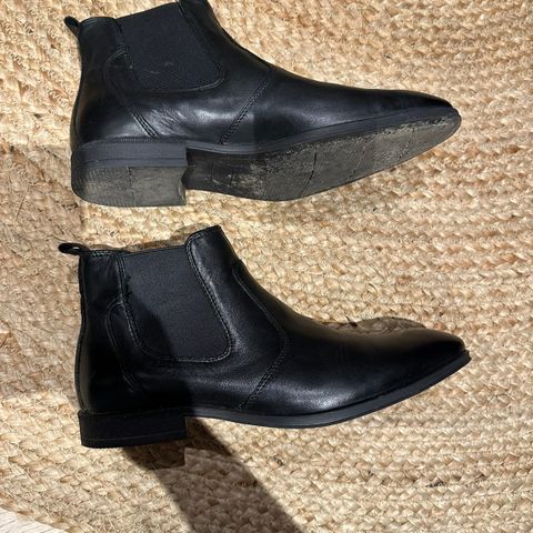 Svarte Chelsea boots - str 41