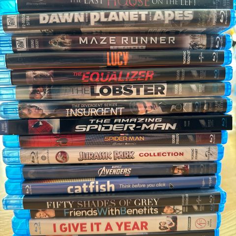 Diverse Blu Ray selges
