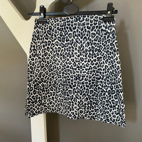 Vintage leopardskjørt