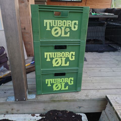 Tuborg ølkasser selges