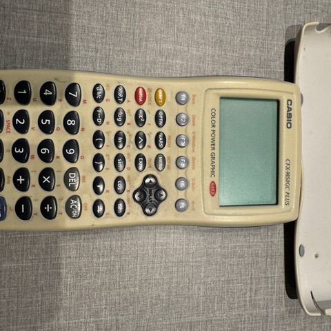 Casio cfx-9850gc plus kalkulator