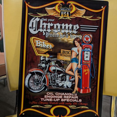 Get your chrome biker