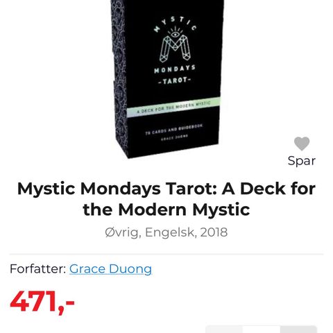 Mystic mondays tarot