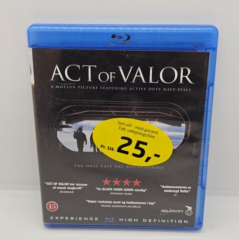 Act of valor. Blu-ray