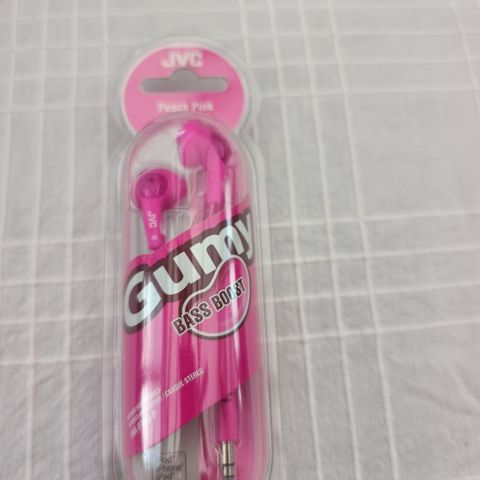 JVC Gumy Bass Boost Pink - uåpnet pakke