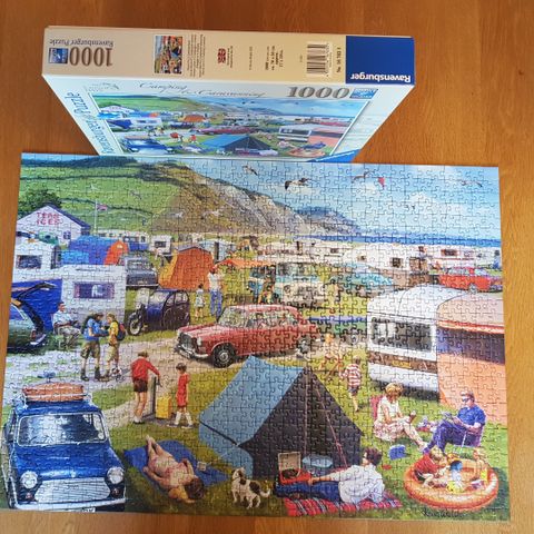 Ravensburger "Camping & Caravanning" 1000 brikker