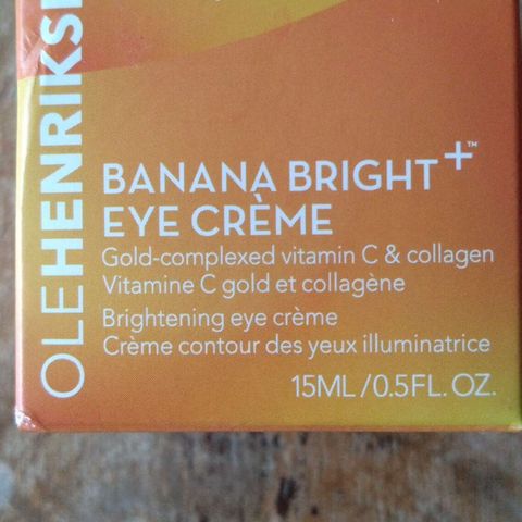 Ole Henriksen banana bright eye creme