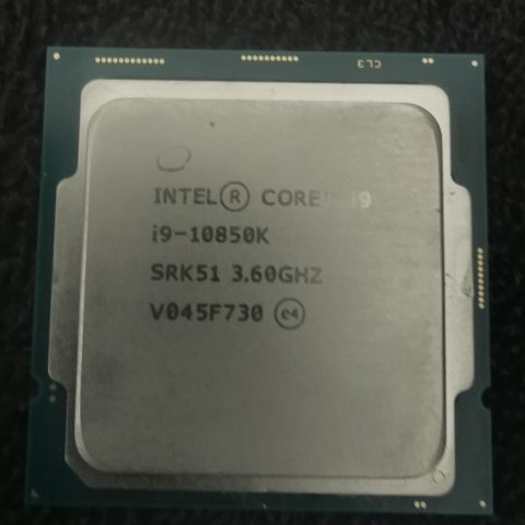 Intel CORE i9-10850K  3.60 GHZ