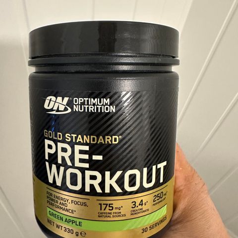 Pre Work out ON Optimum Nutrition - Green Apple