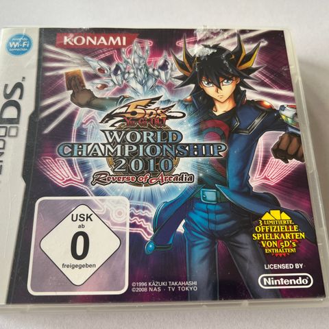 Nintendo DS Konami world championship 2010 Reverse Arcadia