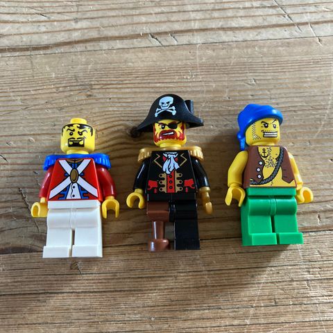 Lego Pirat figurer Captain Brickbeard
