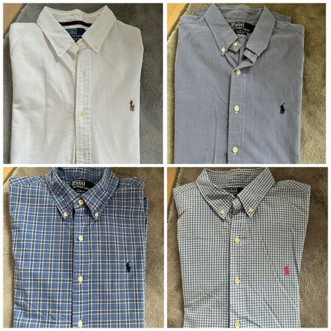 Ralph Lauren Polo skjorter, slimfit i str. L