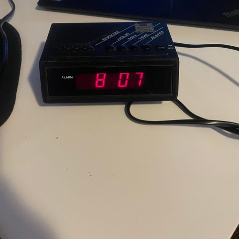 Alarm radio