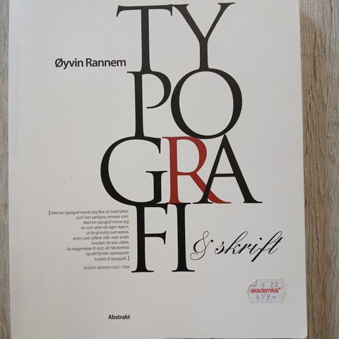 Typografi og skrift