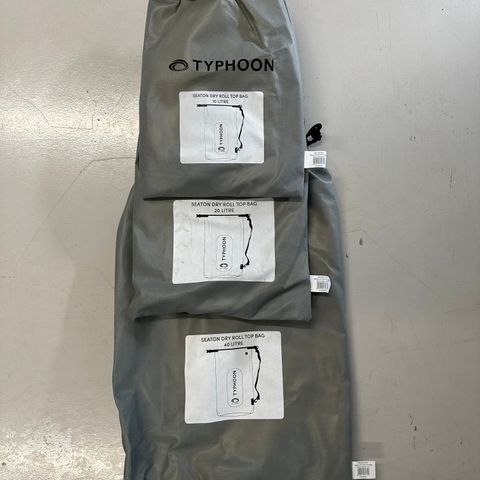 Typhoon Seaton Dry Roll Top Bag Nye tørrsekker 10 / 20 / 40 Liter