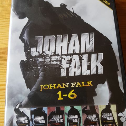 Johan Falk 1-6 samleboks