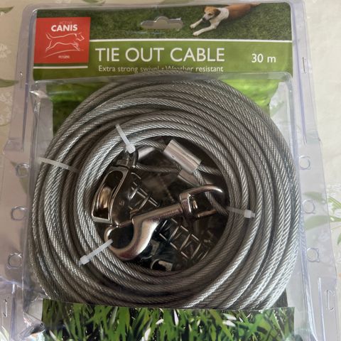 Tie out cable - hunder