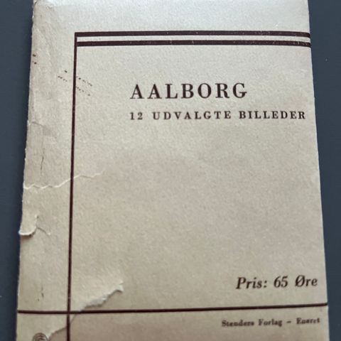 Gamle bilder fra Aalborg.