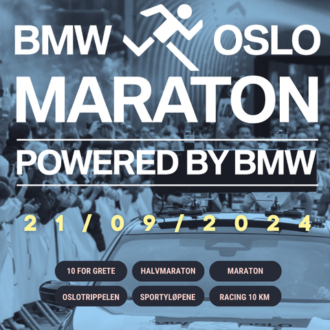 Halvmaraton 21 km - BMW Oslo maraton 2024
